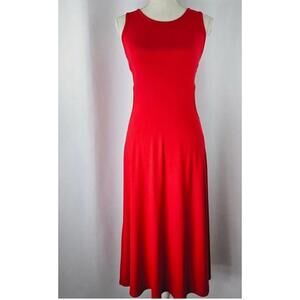 See You Monday Sleeveless Dress Side Cutouts Sexy Red Medium New With Tags